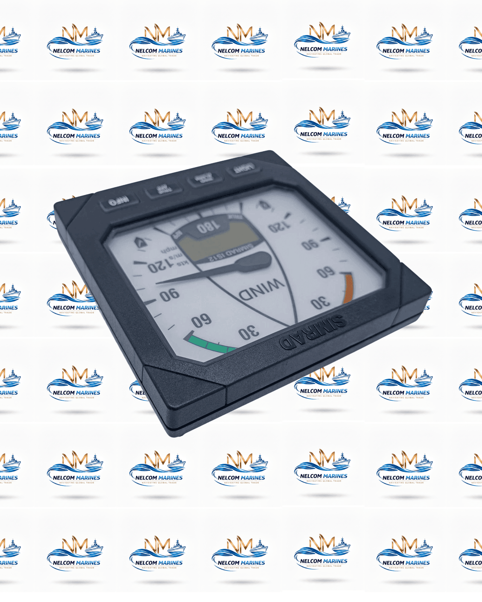 Used SIMRAD IS12 DIS E03897W ANEMOMETER DISPLAY from Alang - Thumbnail 5